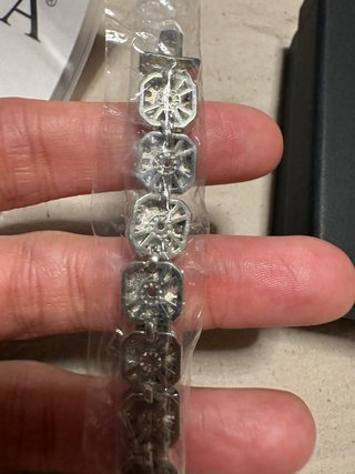 Pulsera Moissanita GRA 21cm Certificado