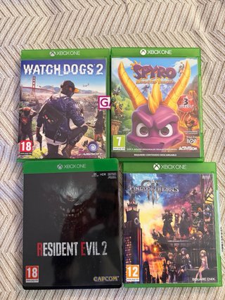 Xbox One X 1TB + 2 Mandos + 4 Juegos