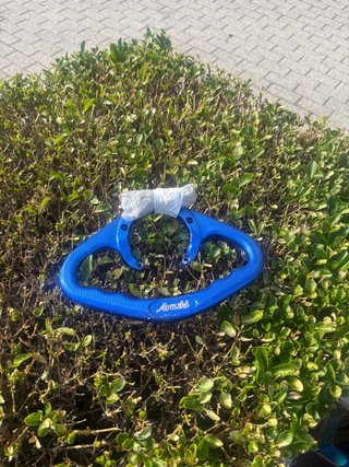 Asa depósito Suzuki Arashi azul