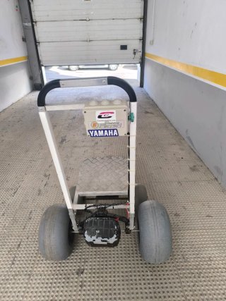 Carro  turkana eléctrico de 4 ruedas de globos