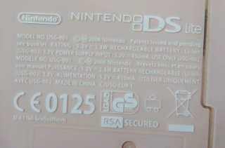 Nintendo DS Lite Rosa