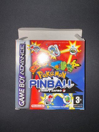 Pokemon Pinball: Rubí y Zafiro GBA