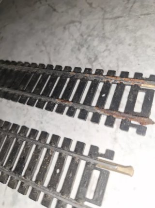 Lote 40 Vías H0 Tren Miniatura