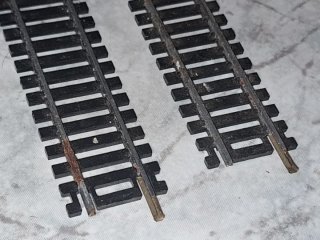 Lote 40 Vías H0 Tren Miniatura