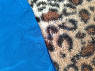 Vestido cóctel azul mini tirantes