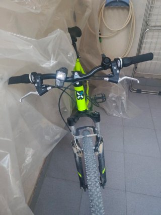 Bicicleta B'TWIN MTB Amarillo Neón 26 pulgadas