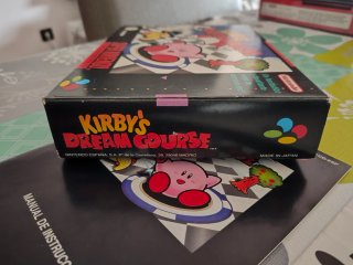 Kirby's Dream Course SNES PAL ESP