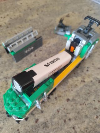 Locomotiva Elettrica Lego Treni Merci 60198