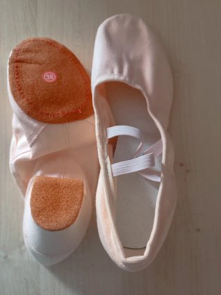 Zapatillas de ballet talla 38 con tacón