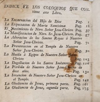 Raro. La infancia de Jesu-Christo. 1791.