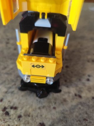 Locomotiva Treno Merci Giallo 7939 Elettrico