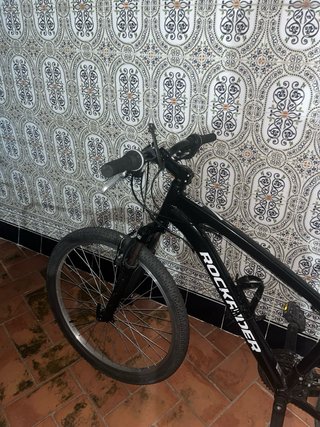 Bicicleta Rockrider Negra