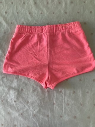 Short deportivo Lefties niña 9-10 años rosa flúor