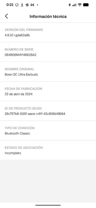 Auriculares Bose QuietComfort Ultra 6628A2