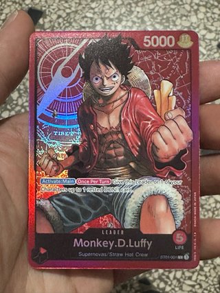 Monkey D. Luffy ST01-001 Leader Card