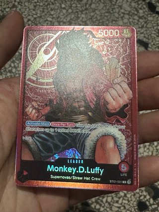 Monkey D. Luffy ST01-001 Leader Card