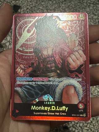 Monkey D. Luffy ST01-001 Leader Card