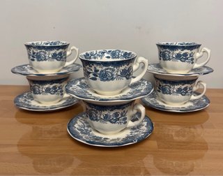 Juego de té/café La Cartuja de Sevilla