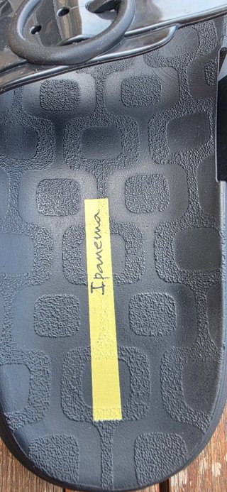 Sandalias de playa Ipanema Negras unisex