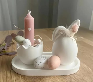 Figuras  de escayola hechos a mano