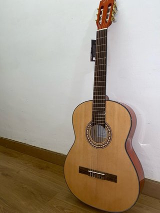 Guitarra Clásica Madera Natural