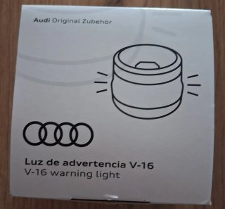 Luz emergencia Audi V16 Zubehör