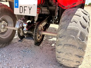 Quad Kymco MXU Rojo