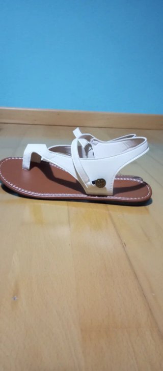 Sandalias blancas talla 42