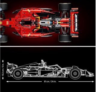 Maqueta Ferrari SF-24 F1 Technic Adultos