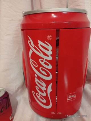 Radio Cassette Coca-Cola Roja