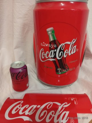 Radio Cassette Coca-Cola Roja