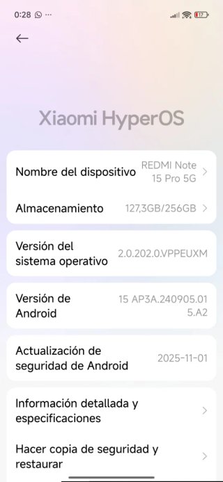 Xiaomi Redmi Note 15 Pro 256GB 1 giorno di utilizzo