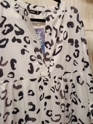 Vestido estampado mujer