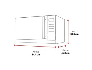 Microondas LG Negro MH7265DPS
