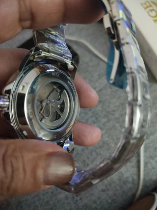 Reloj  Hombre Esfera Azul Acero