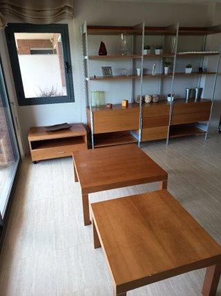 Mesitas auxiliares de comedor madera
