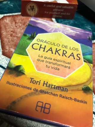 Cartas del Oraculo de los chakras,sin abrir