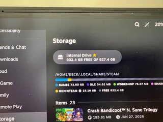 Steam Deck OLED 1TB Negociable