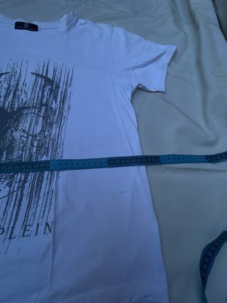 Camiseta Philipp Plein Blanca Talla S