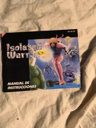 Isolated Warrior NES PAL España Completo
