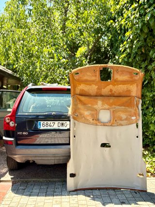 tapiza el techo caído de tu coche, puertas y pilar