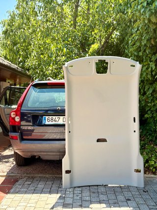 tapiza el techo caído de tu coche, puertas y pilar