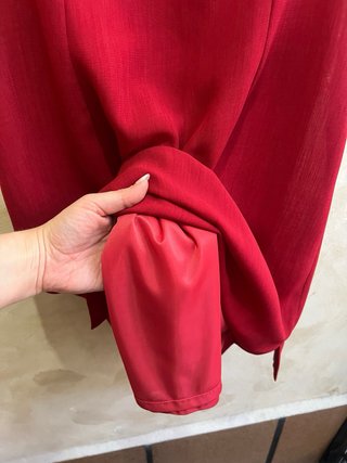 Vestido Merletti Rojo
