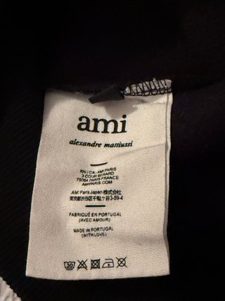 Sudadera Ami Paris Negra