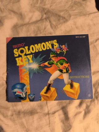 Solomon's Key (NES) Completo PAL España