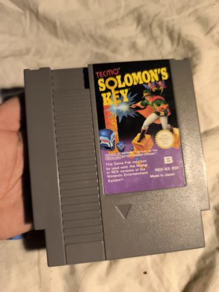 Solomon's Key (NES) Completo PAL España