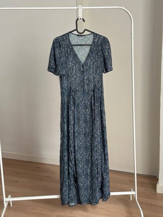 Vestido largo Oysho estampado