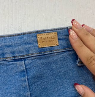 Shorts vaqueros Bershka azules