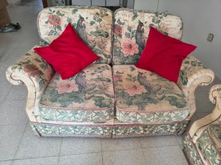 CONJUNTO SOFÁS CLÁSICOS 3+2+1 MEDALLION, MALVERN
