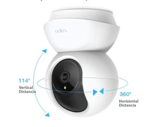 2 Cámaras Tapo C200P2 WiFi 360° Full HD